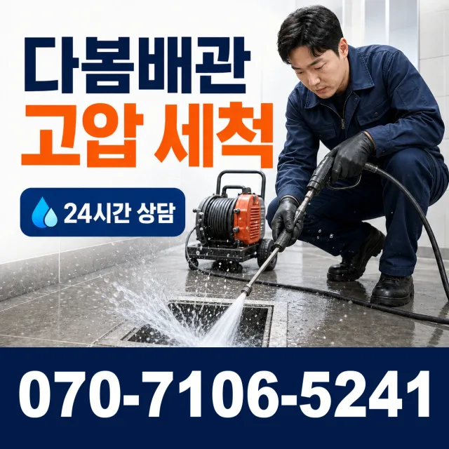 제주 서귀포시 대정읍 동일하모로 하수구뚫기 상담 이미지 4